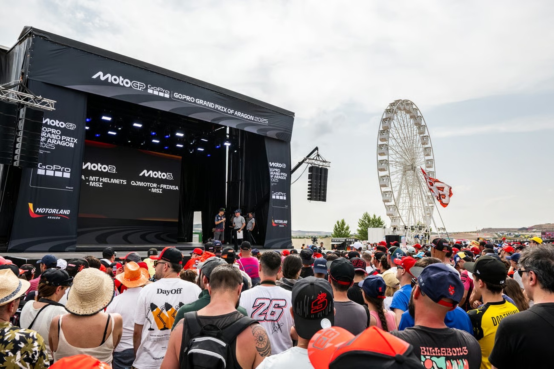Fan Zone del Gran Premio Michelin de Aragón: El show continúa más allá de la pista