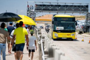 Hife, anuncia servicios especiales de transportes para el GP de MotorLand Aragón 2026