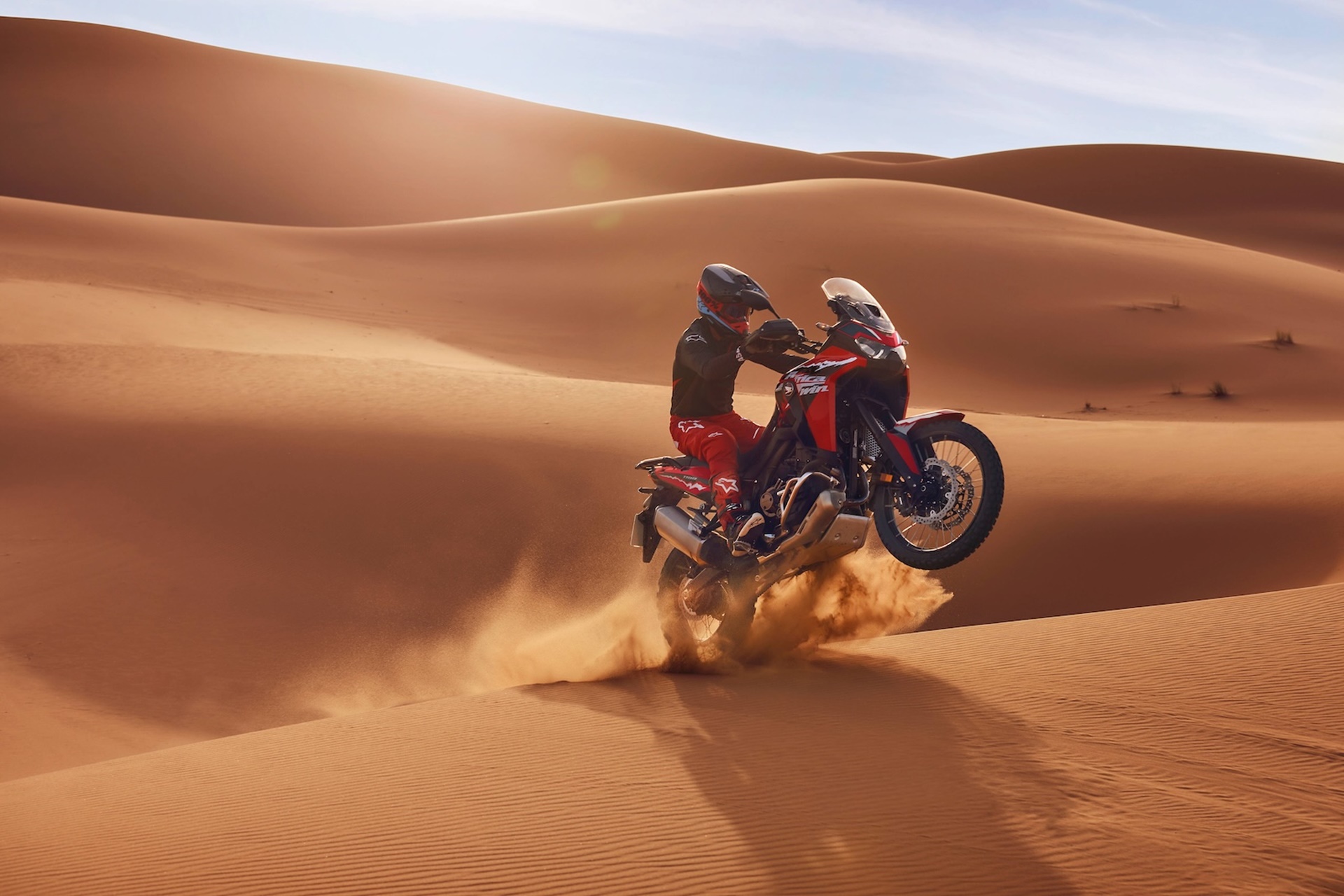 El concepto Africa Twin podría estar a punto de reinventarse con la inclusión de la nueva plataforma V3 de Honda