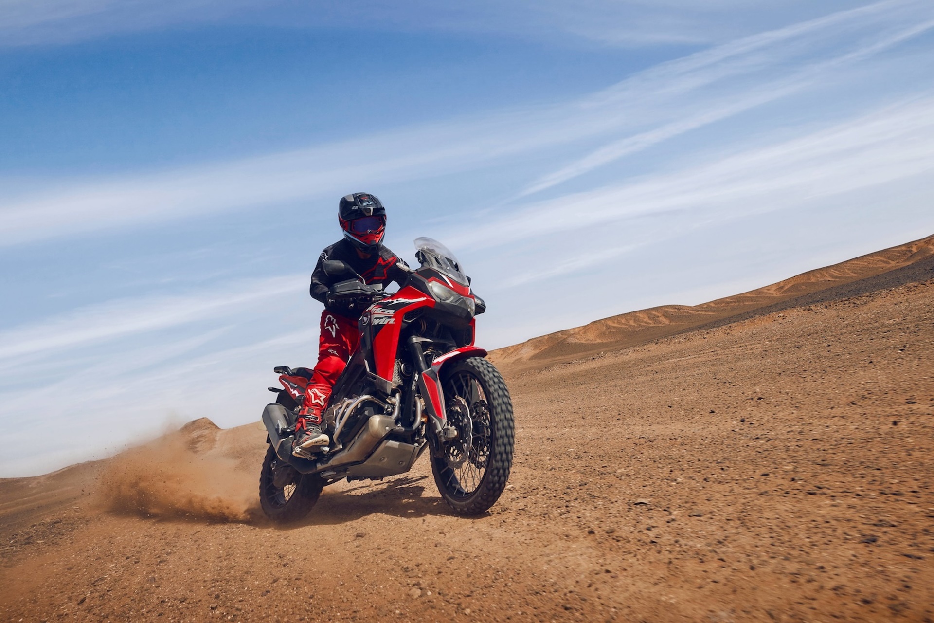 El concepto Africa Twin podría estar a punto de reinventarse con la inclusión de la nueva plataforma V3 de Honda