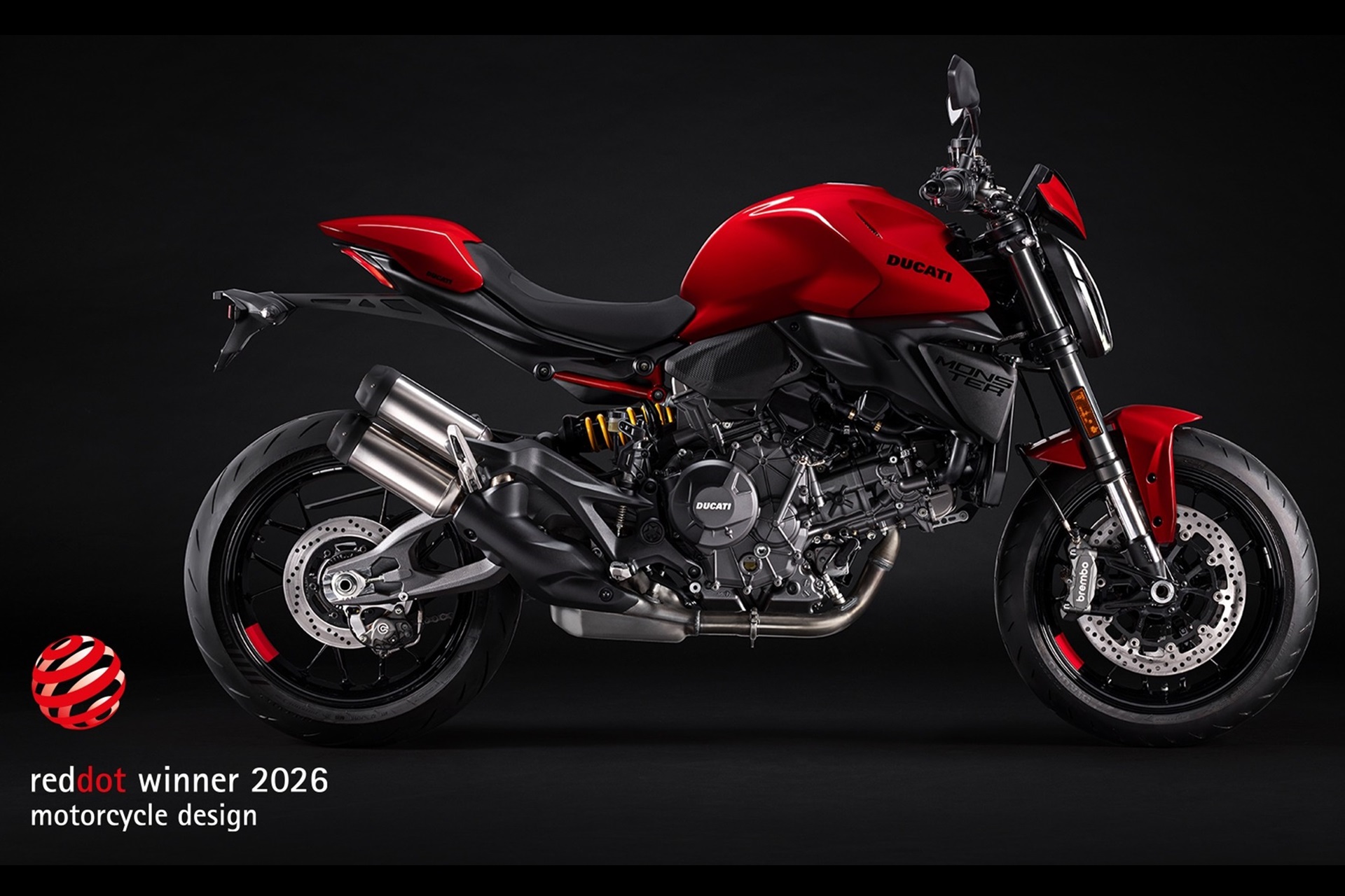 La Ducati Monster se alza con el Premio Red Dot Design– Product Design 2026