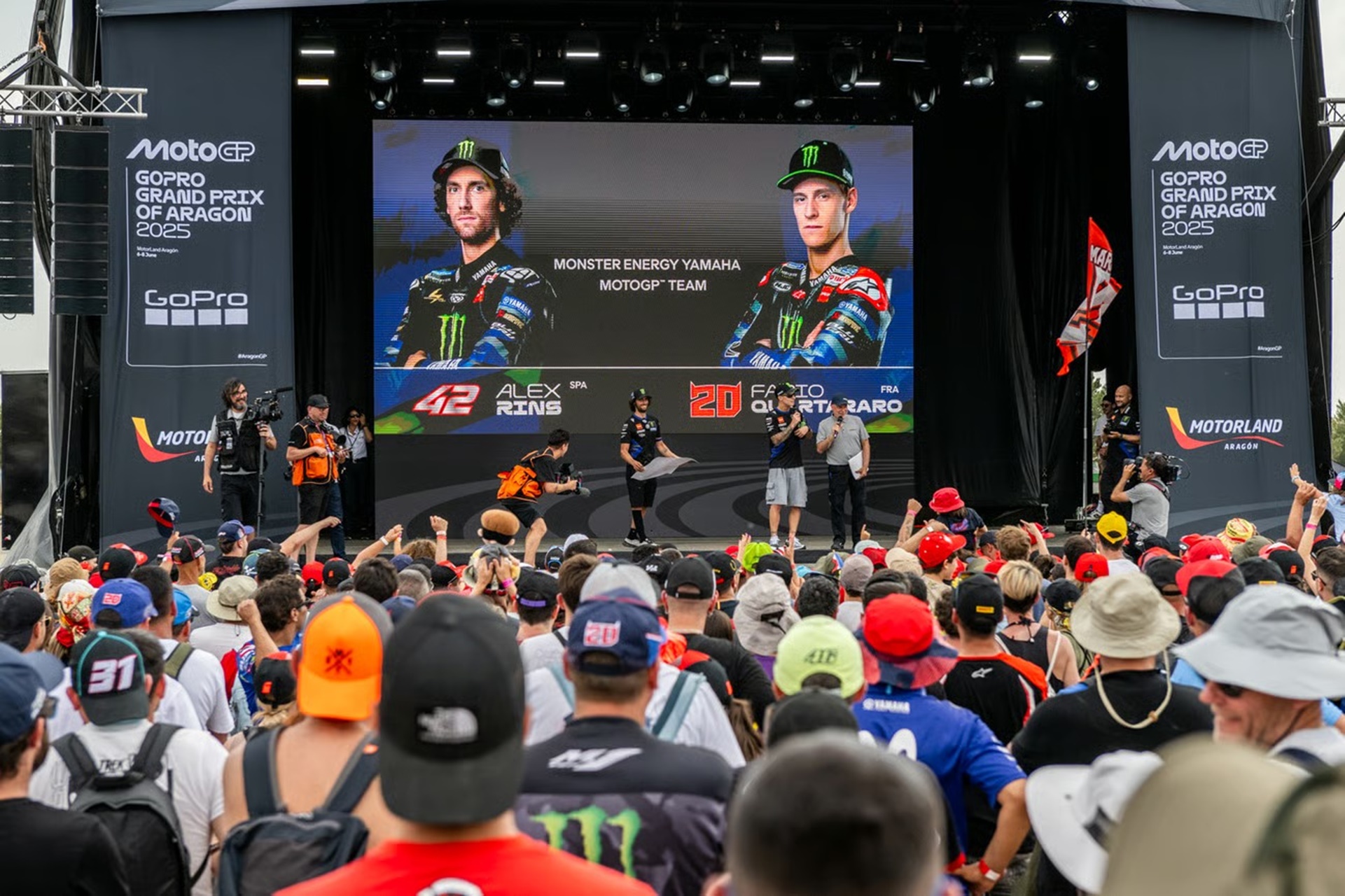 La “Gran Caravana” de MotoGP empieza a desplegarse en MotorLand