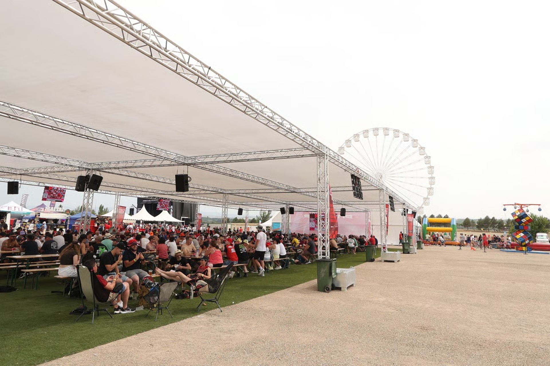 Fan Zone del Gran Premio Michelin de Aragón: El show continúa más allá de la pista