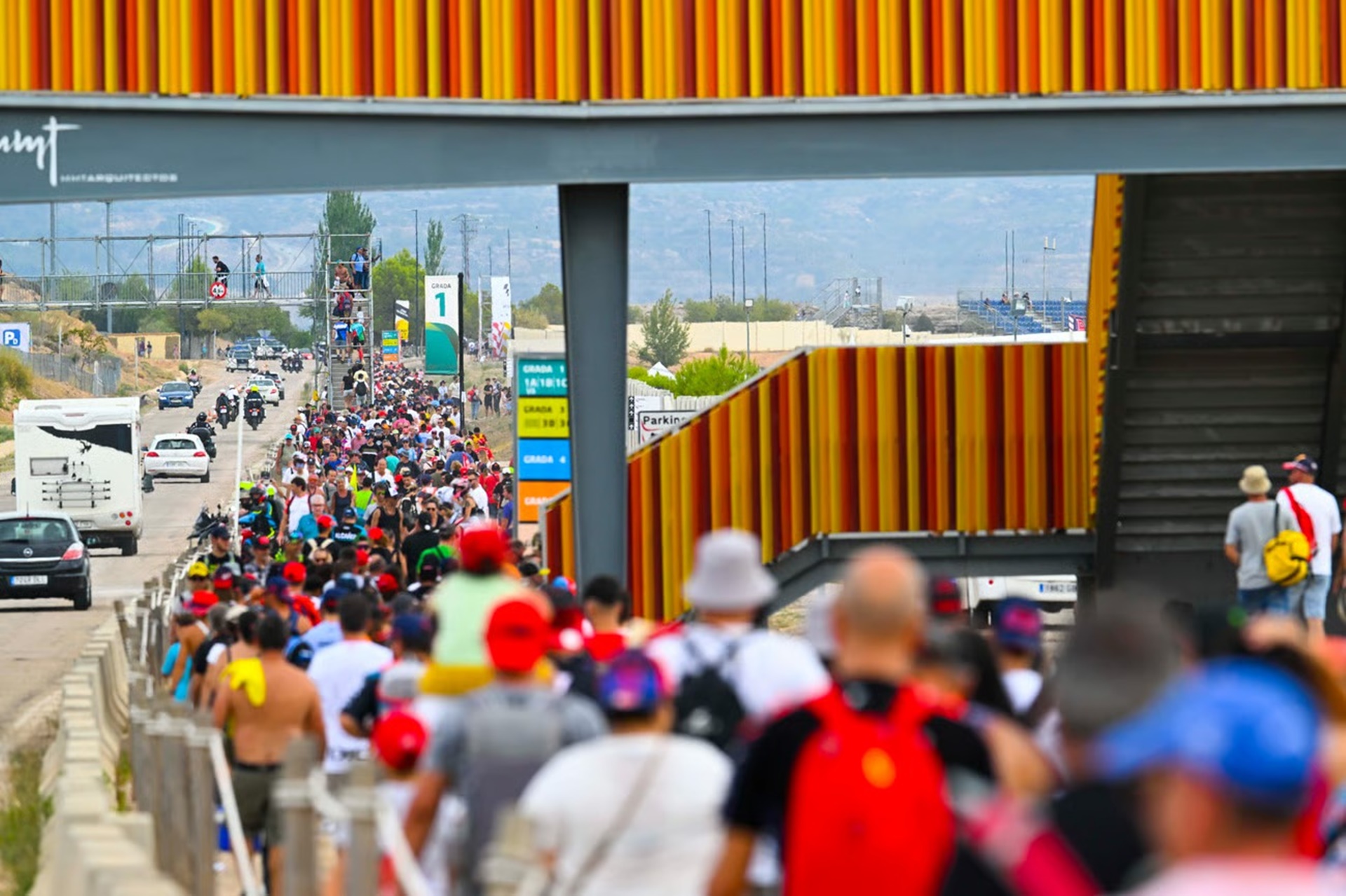 Hife, anuncia servicios especiales de transportes para el GP de MotorLand Aragón 2026