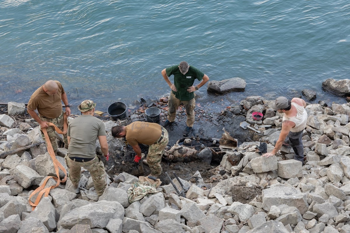 Descubierta en aguas del Danubio una DKW NZ 350-1 de la Segunda Guerra Mundial
