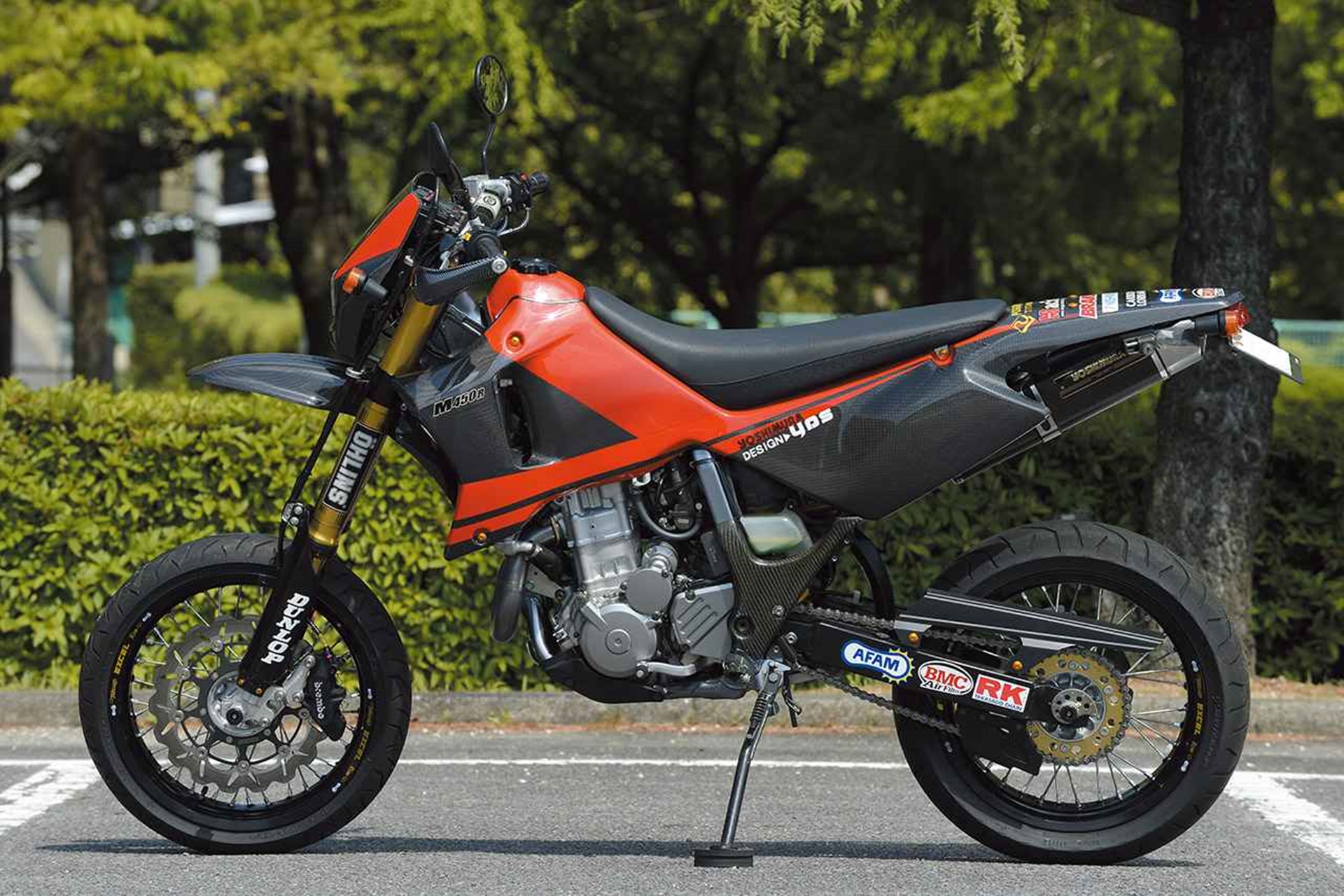 Yoshimura M450R: La Supermotard definitiva fue inventada hace más de décadas