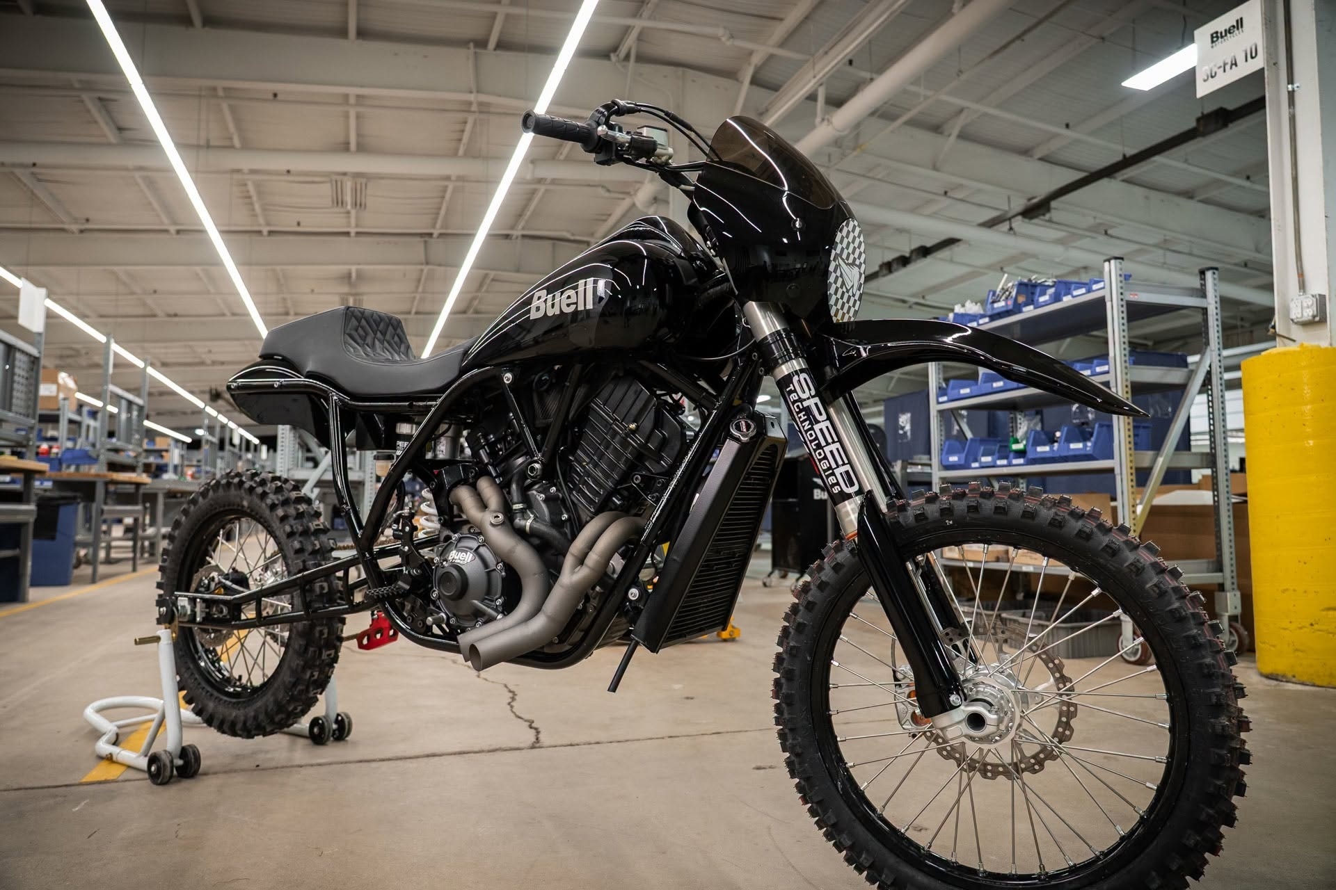 Super Cruiser “The Goat”: la versátil plataforma de Buell llevada al extremo off-road
