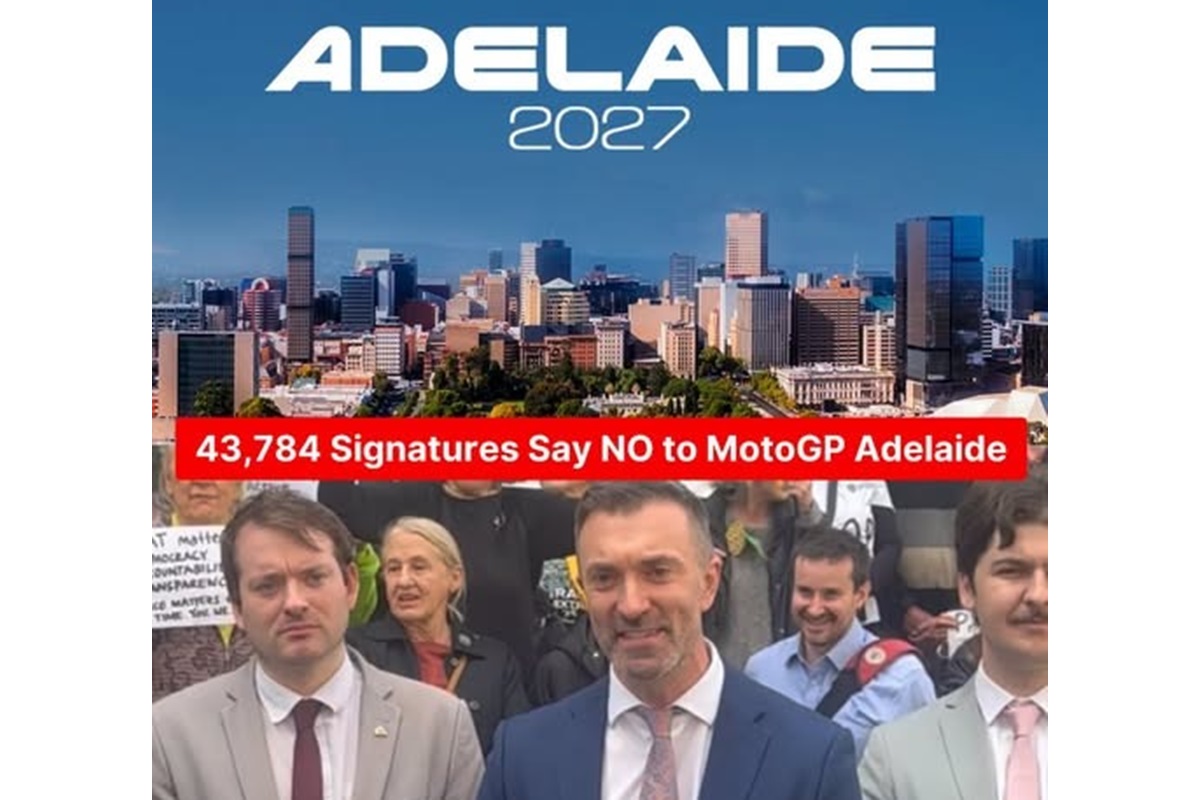 Los vecinos de Adelaida en pie de guerra contra el GP de Australia de MotoGP 2027
