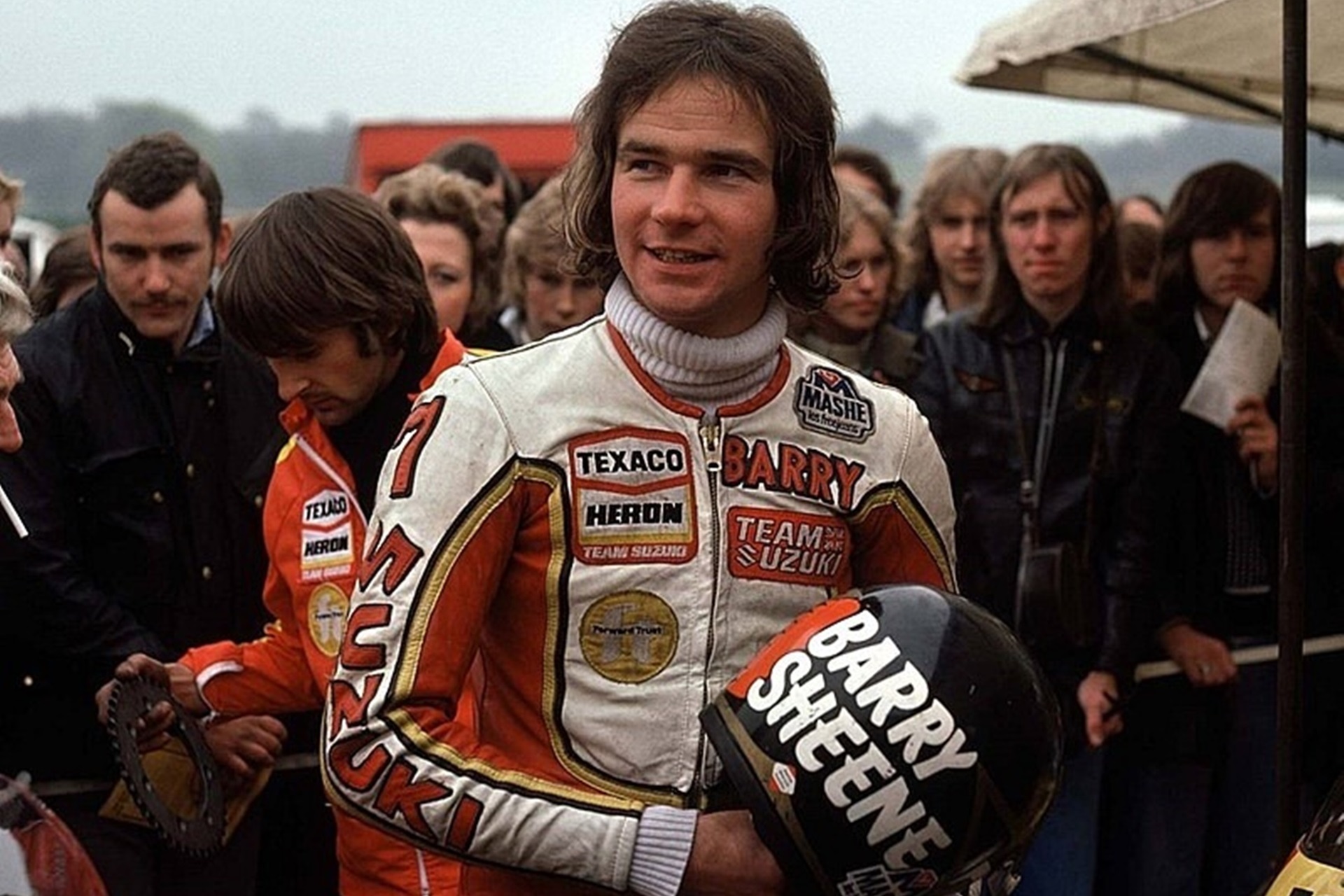 Barry Sheene, la leyenda británica del motociclismo, forma a pasar parte del MotoGP Hall of Fame
