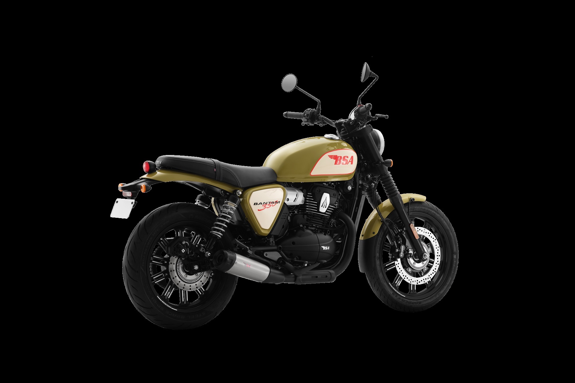 La Bantam 350 se viste con una legendaria decoración de la firma británica