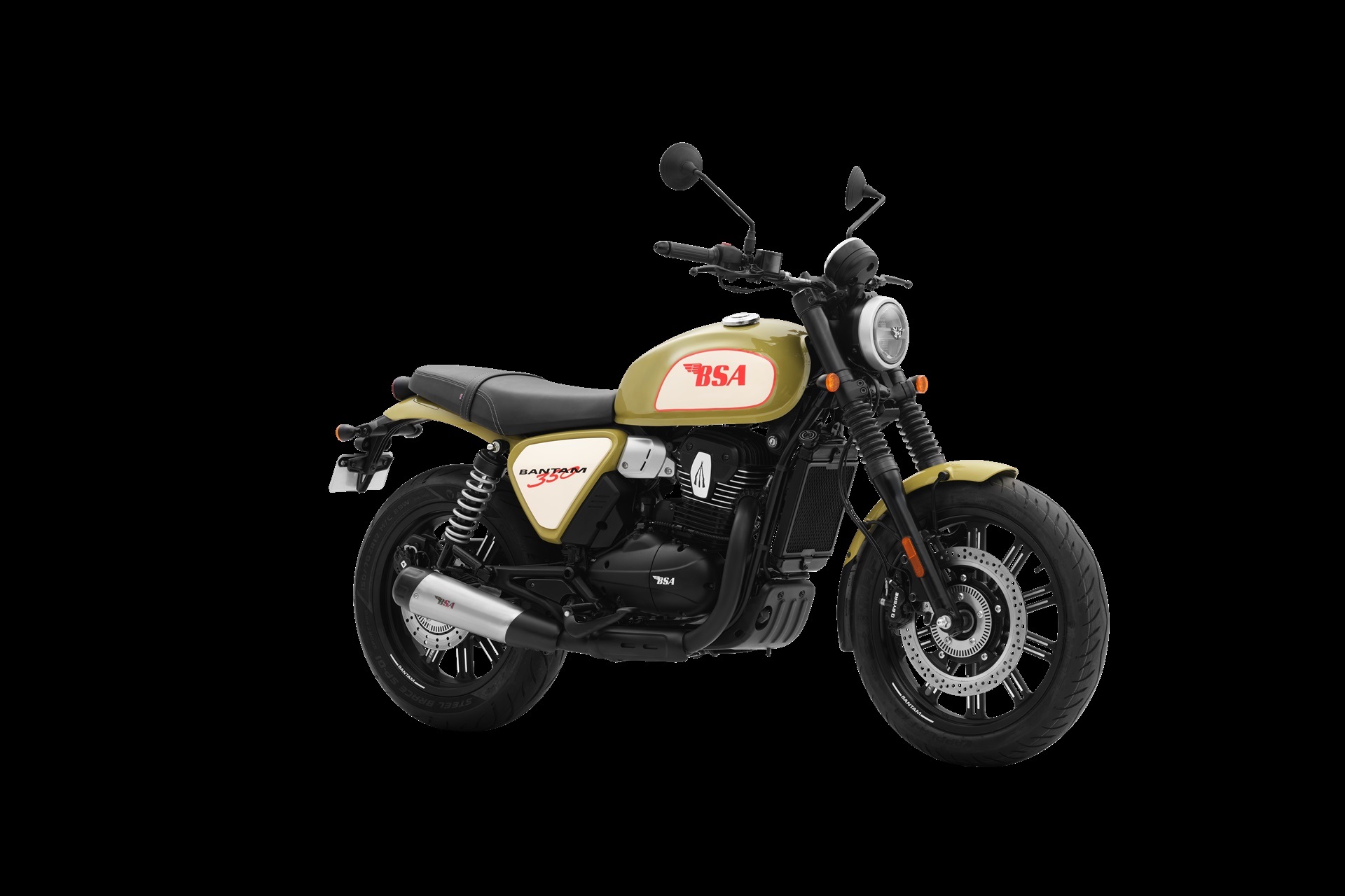 La Bantam 350 se viste con una legendaria decoración de la firma británica