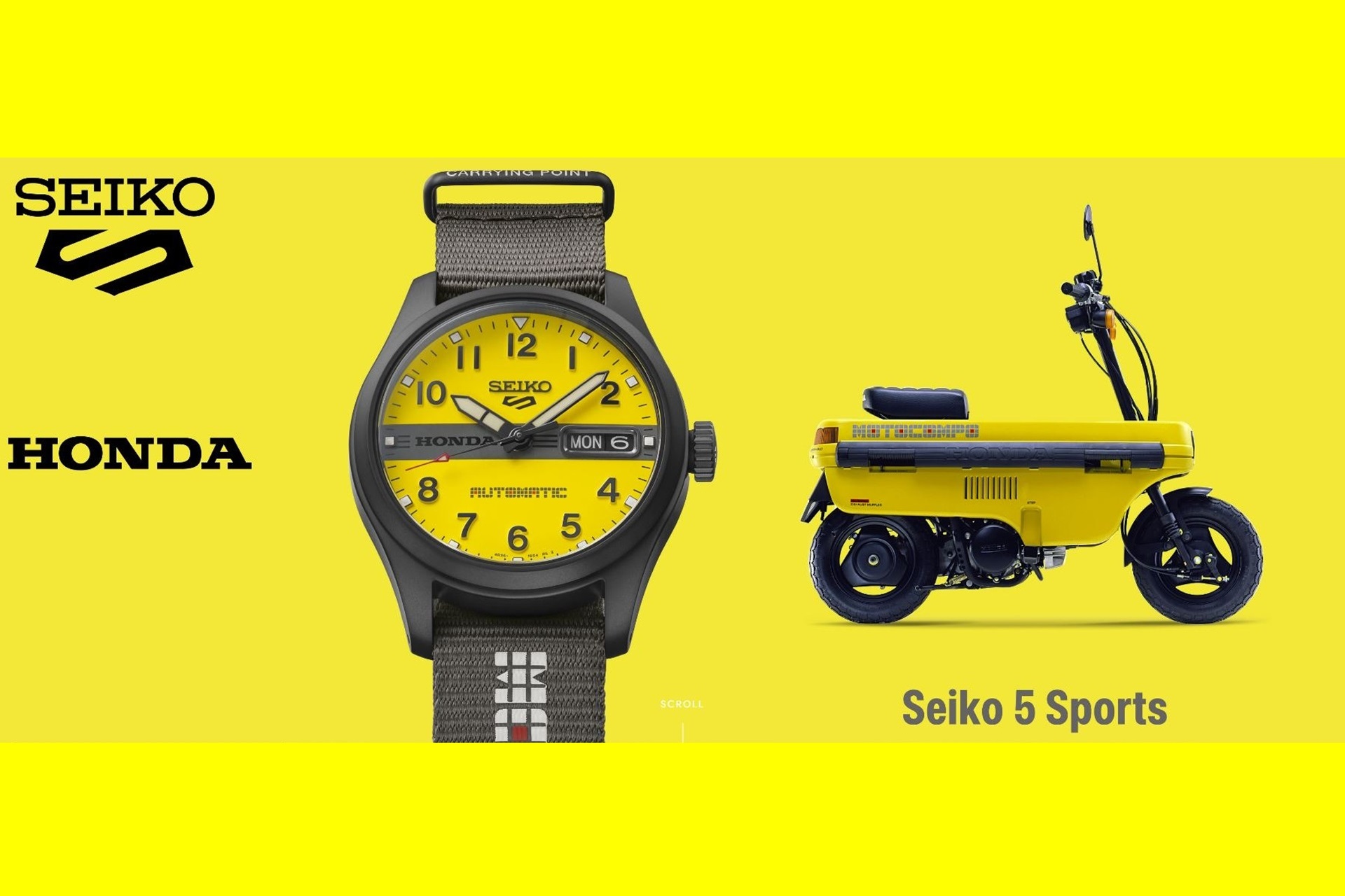 Seiko 5 Sports Motocompo: un reloj homenaje práctico y ultracompacto