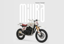 Tamarit Motorcycles presenta “Miura”, la radical máquina off-road con la que Triumph Originals