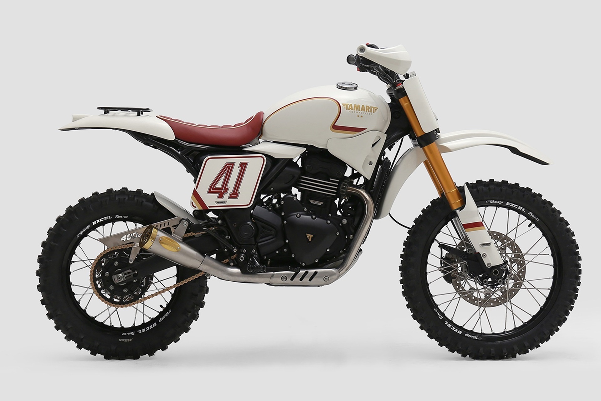 Tamarit Motorcycles presenta “Miura”, la radical máquina off-road con la que Triumph Originals