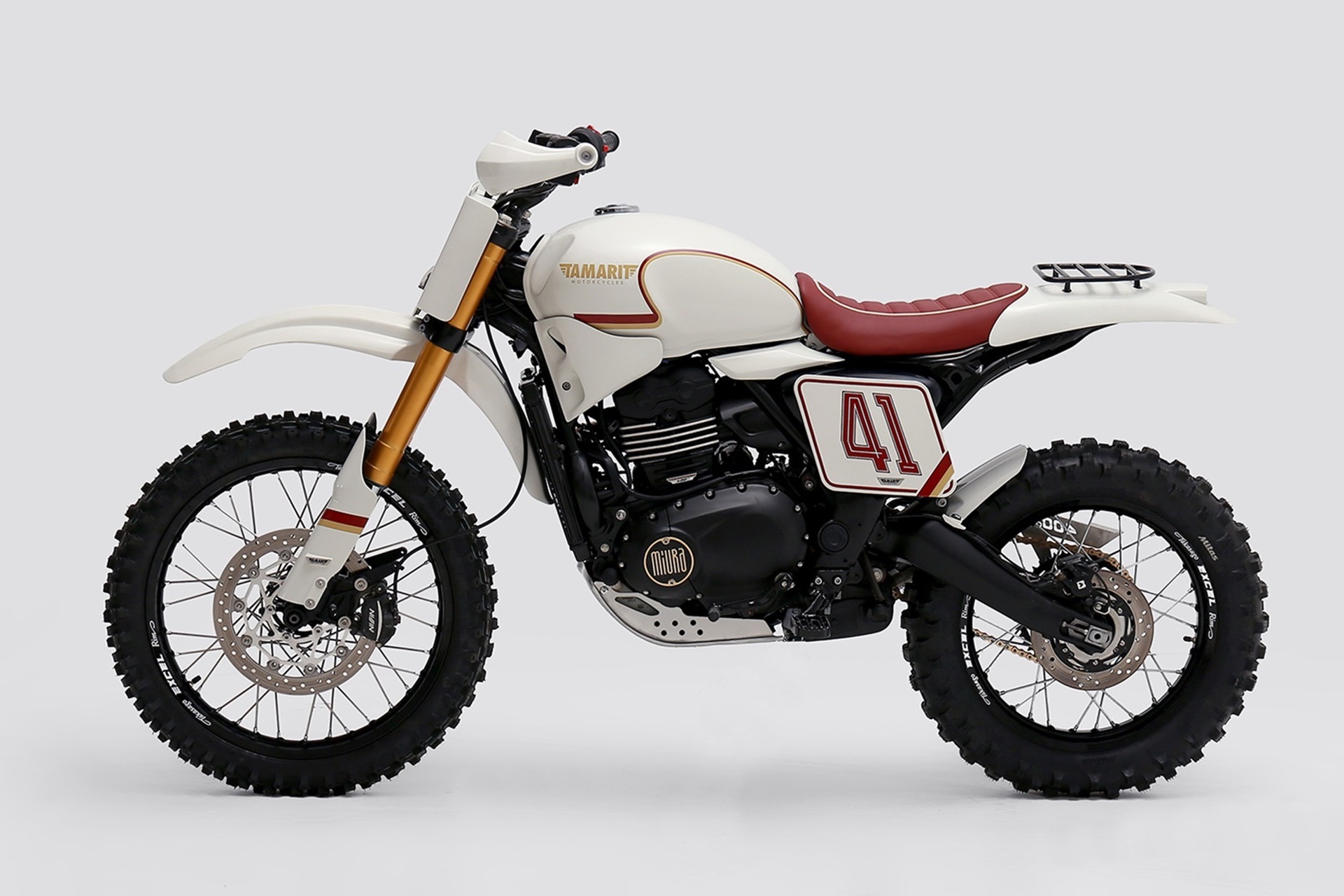 Tamarit Motorcycles presenta “Miura”, la radical máquina off-road con la que Triumph Originals