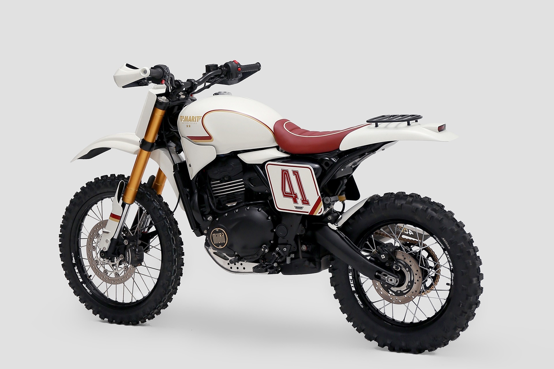 Tamarit Motorcycles presenta “Miura”, la radical máquina off-road con la que Triumph Originals