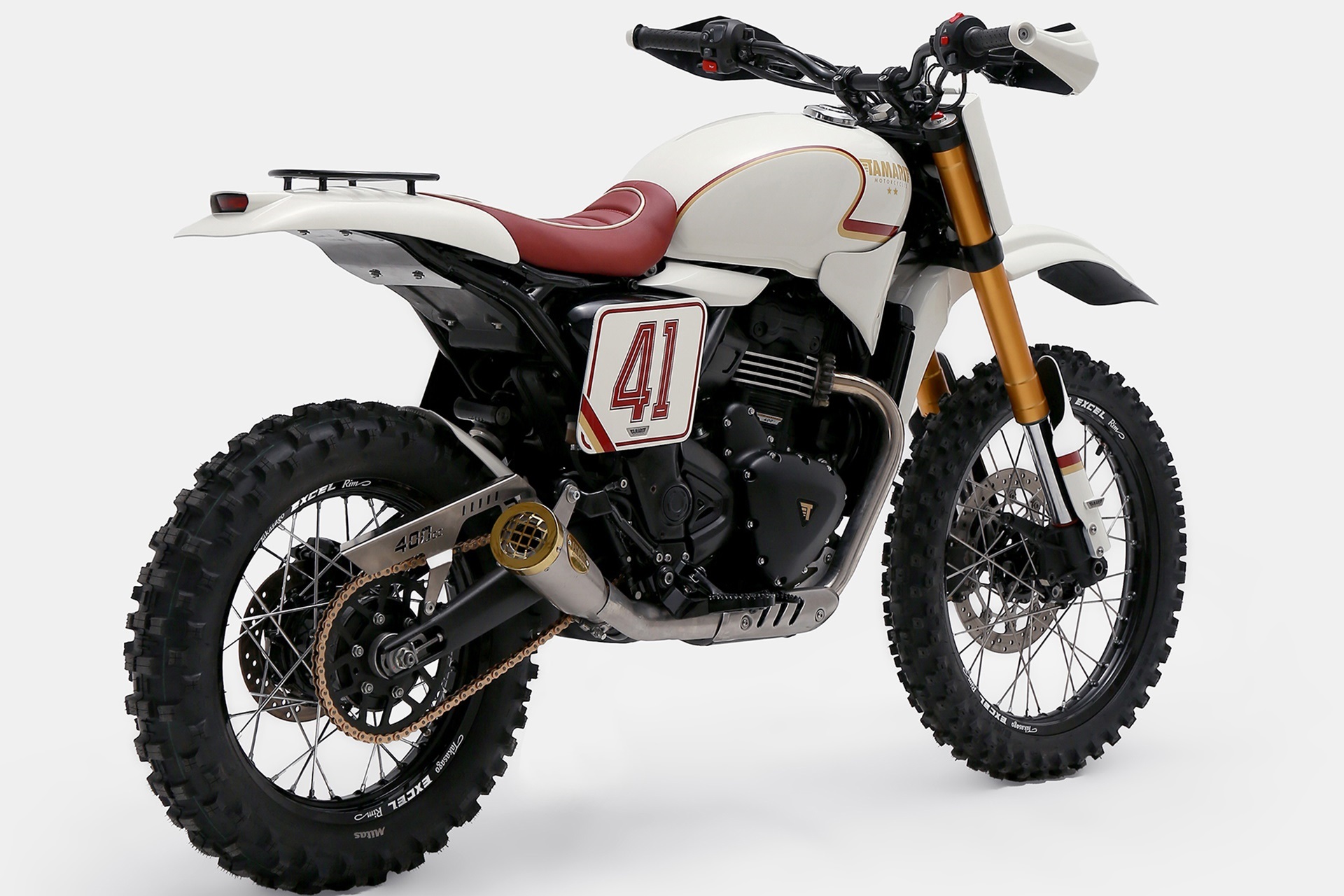 Tamarit Motorcycles presenta “Miura”, la radical máquina off-road con la que Triumph Originals