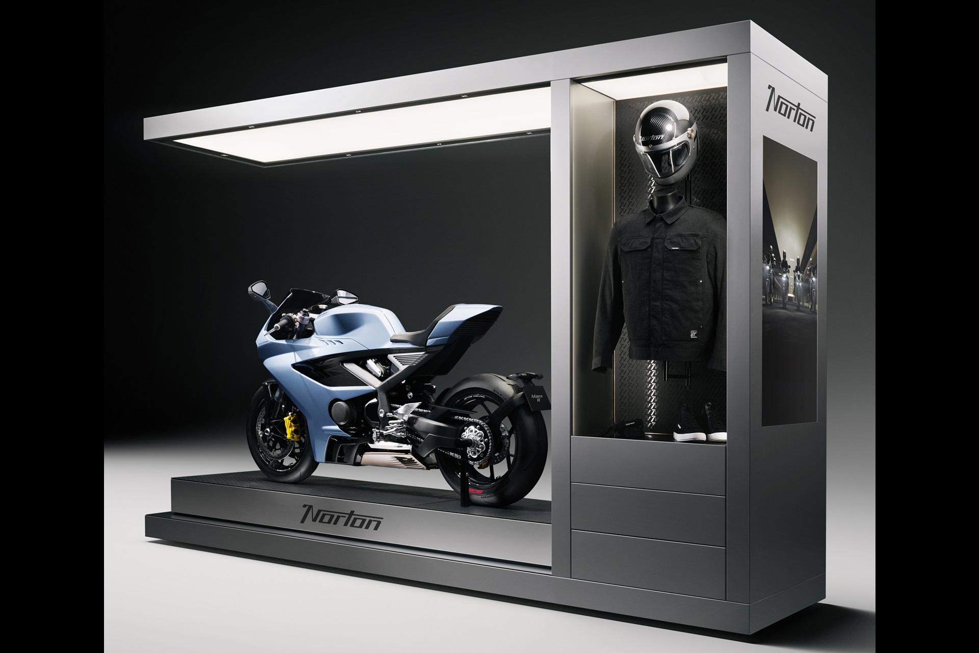 Norton se asocia con Foster + Partners para redefinir el concepto de concesionario global