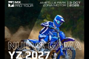 MX PRO TOUR 2027: Una oportunidad para conocer y probar la nueva gama Yamaha YZ