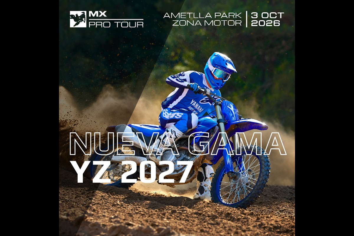 MX PRO TOUR 2027: Una oportunidad para conocer y probar la nueva gama Yamaha YZ