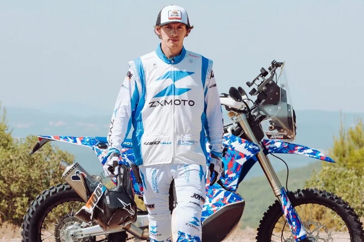 ZXMoto confirma su presencia en el Rally Dakar con Tobias Ebster a los mandos de su 450 Rally