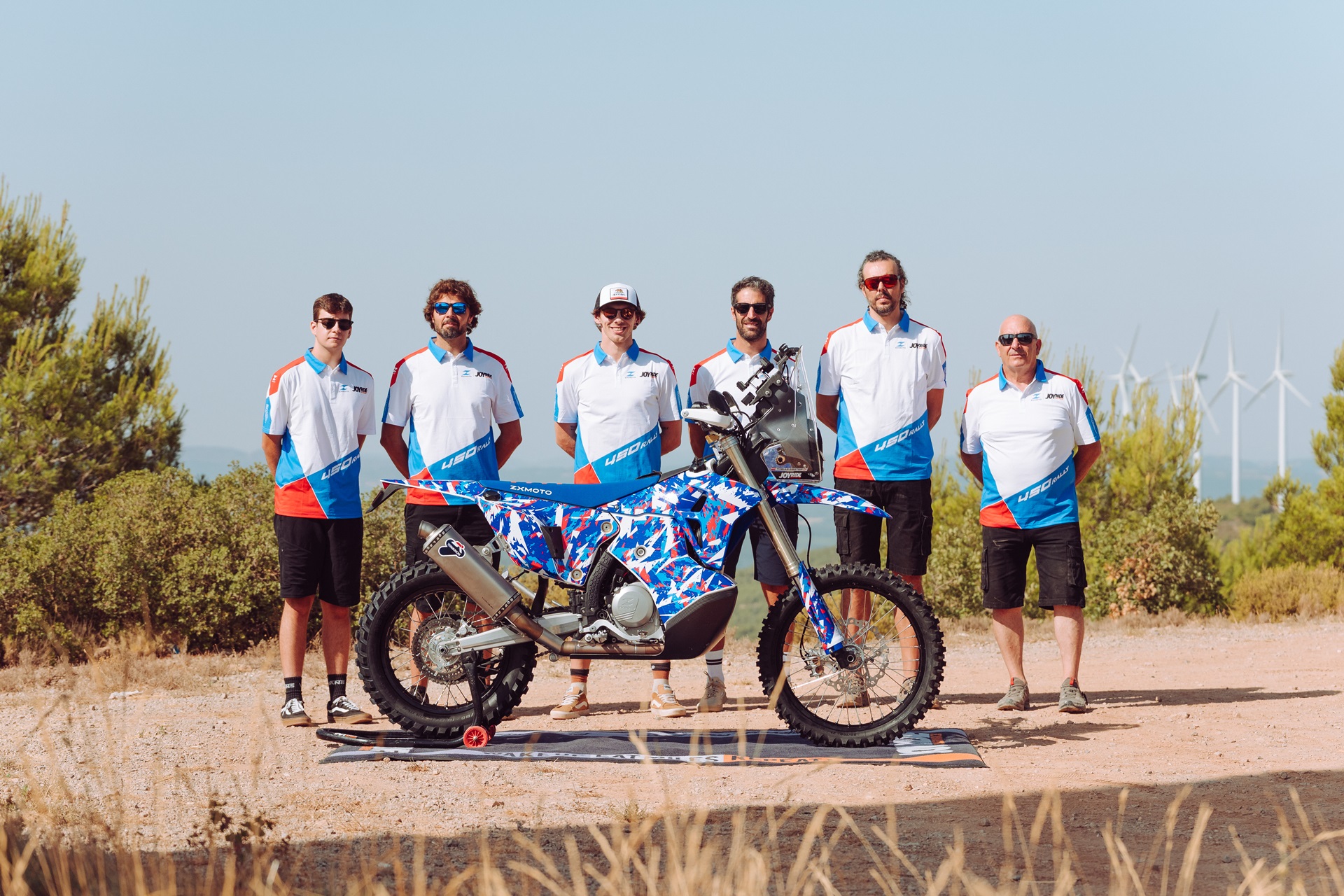 ZXMoto confirma su presencia en el Rally Dakar con Tobias Ebster a los mandos de su 450 Rally