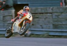Barry Sheene, la leyenda británica del motociclismo, forma a pasar parte del MotoGP Hall of Fame