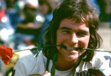 Barry Sheene, la leyenda británica del motociclismo, forma a pasar parte del MotoGP Hall of Fame