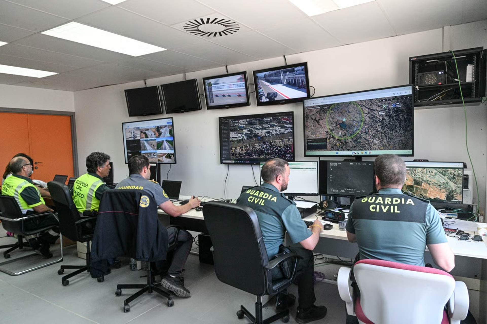 Gran movilización de seguridad para el GP Michelin de Aragón 2026