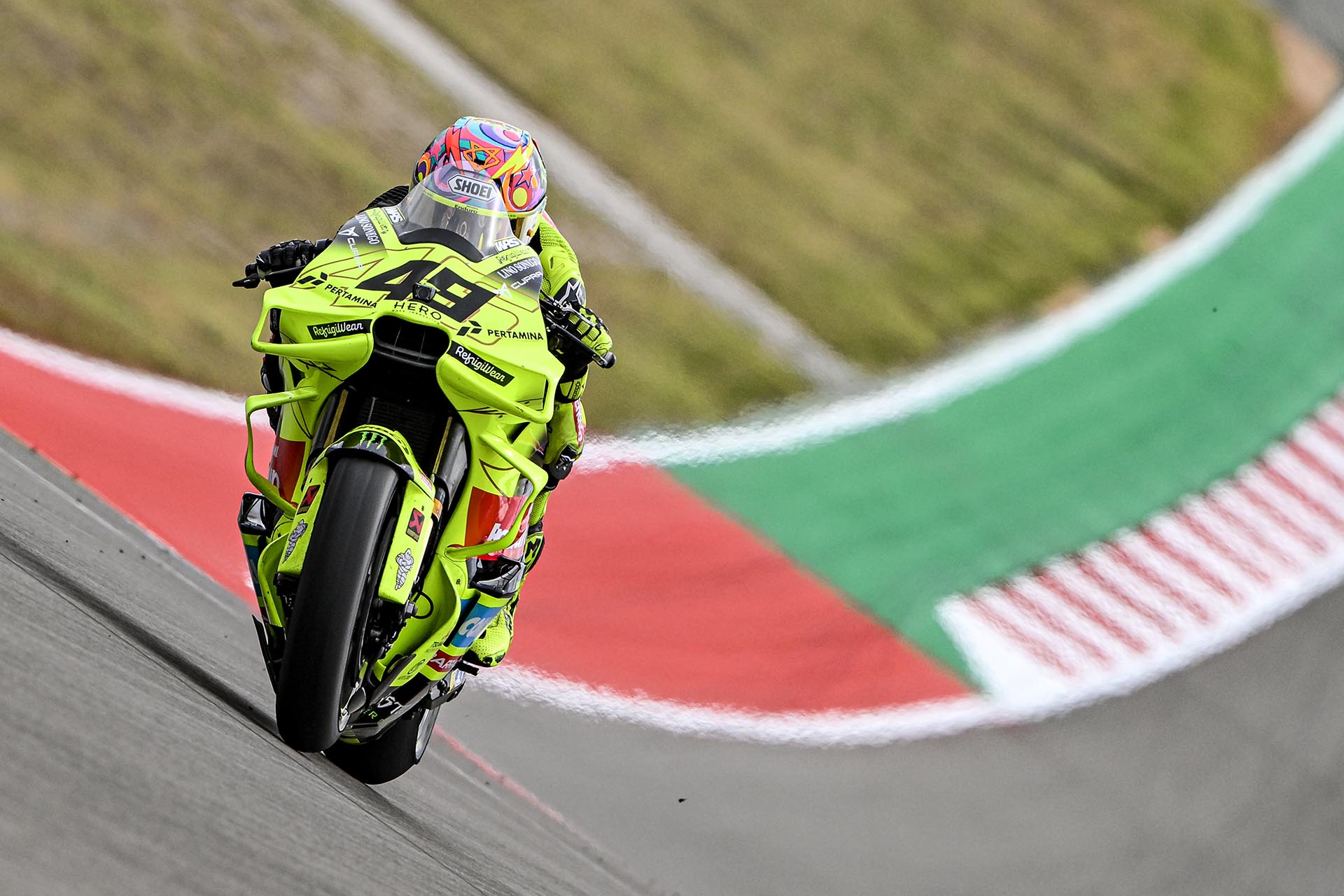 Fabio cree que la moto es rápida, pero le falta ese último punto