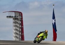 Hasta el momento, Di Giannantonio, ha podido ir salvando los muebles pero reconoce que sin las caídas de las Aprilia no habría opciones