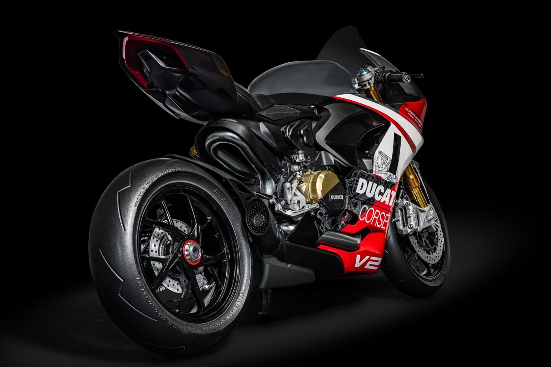 Panigale V2 Superquadro Final Edition: ahora en una exclusiva maqueta a escala 1:4