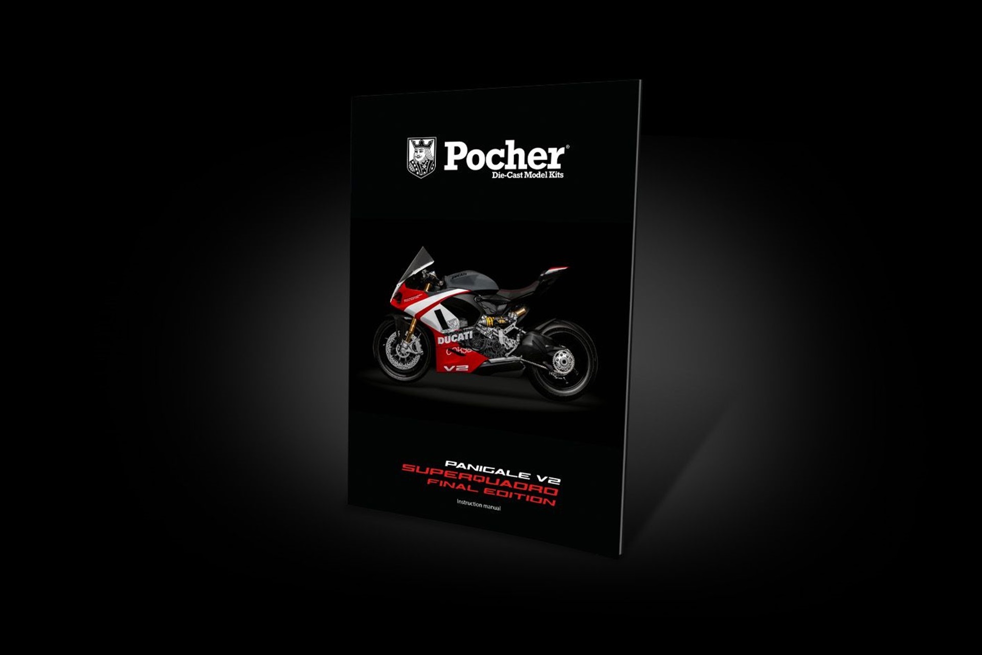 Panigale V2 Superquadro Final Edition: ahora en una exclusiva maqueta a escala 1:4