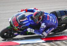 El mallorquín estuvo probando la moto en 2020