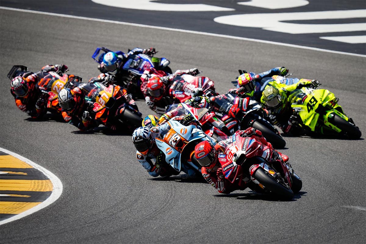 Las de MotoGP sí son carreras