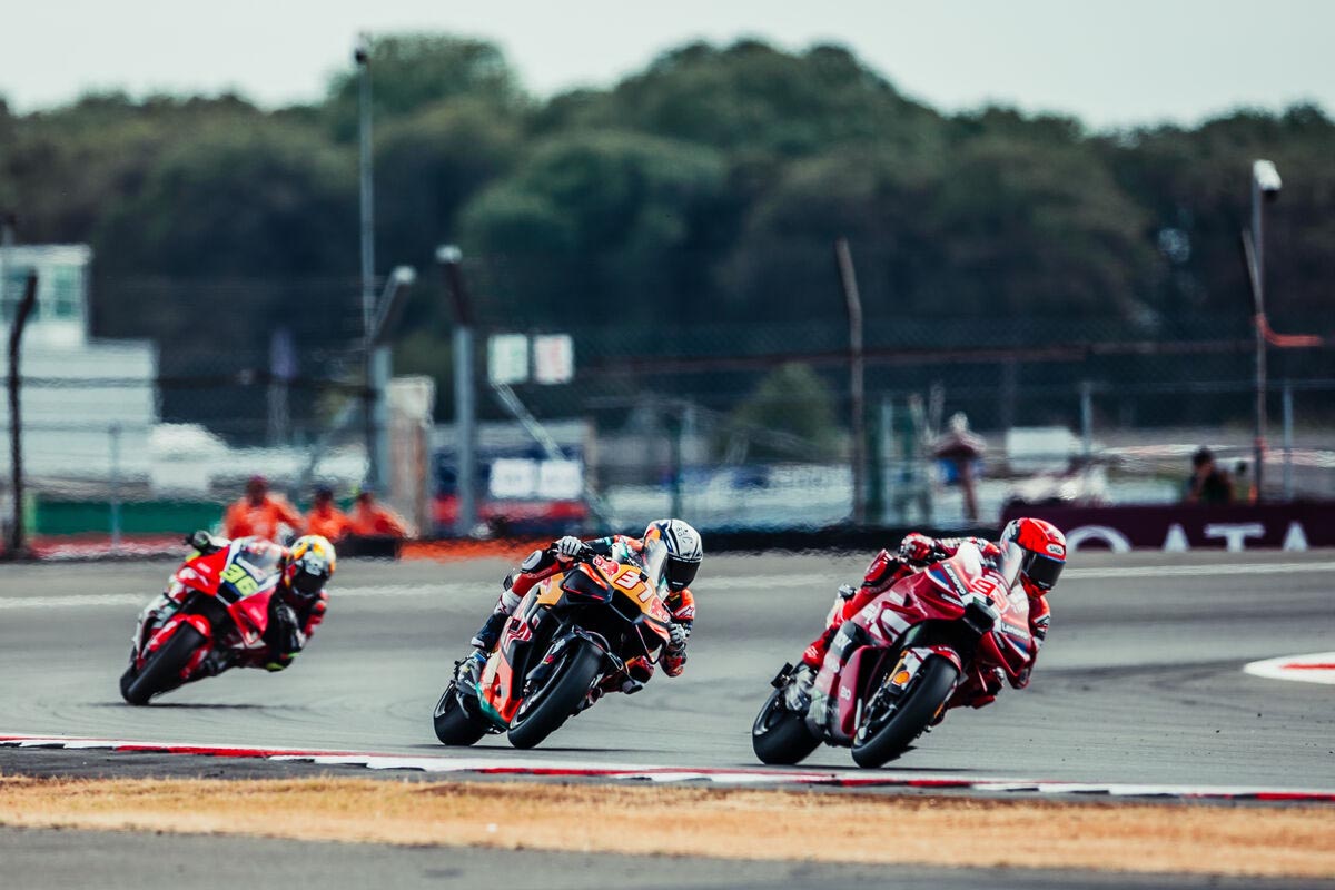 Para evitar problemas, en KTM habían tenido que reducir potencia