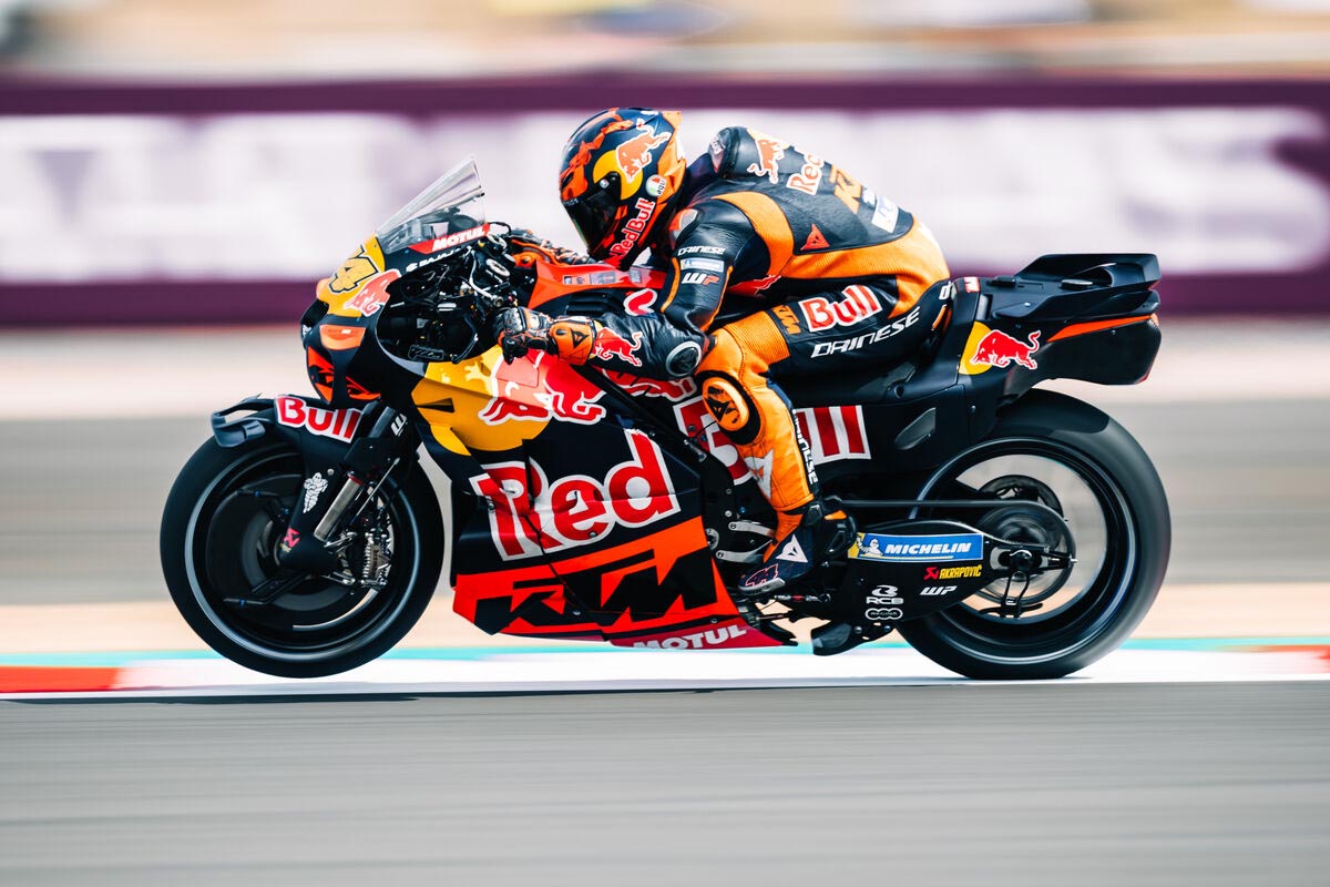 Acosta está siendo quien más rendimiento puede sacar a la KTM