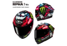 HJC lanza su nueva edición limitada “Funky Diablo” sobre su modelo insignia el RPHA 1 V2 Carbon