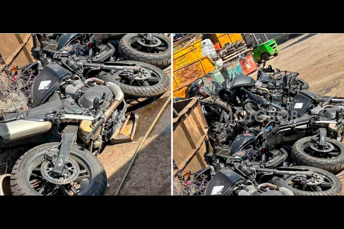 Royal Enfield manda al desguace varias unidades de prueba de la Himalayan 750