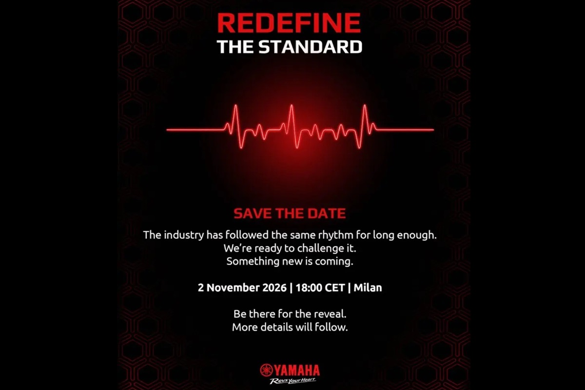 Yamaha prepara “algo gordo” para el próximo 2 de noviembre en EICMA 2026