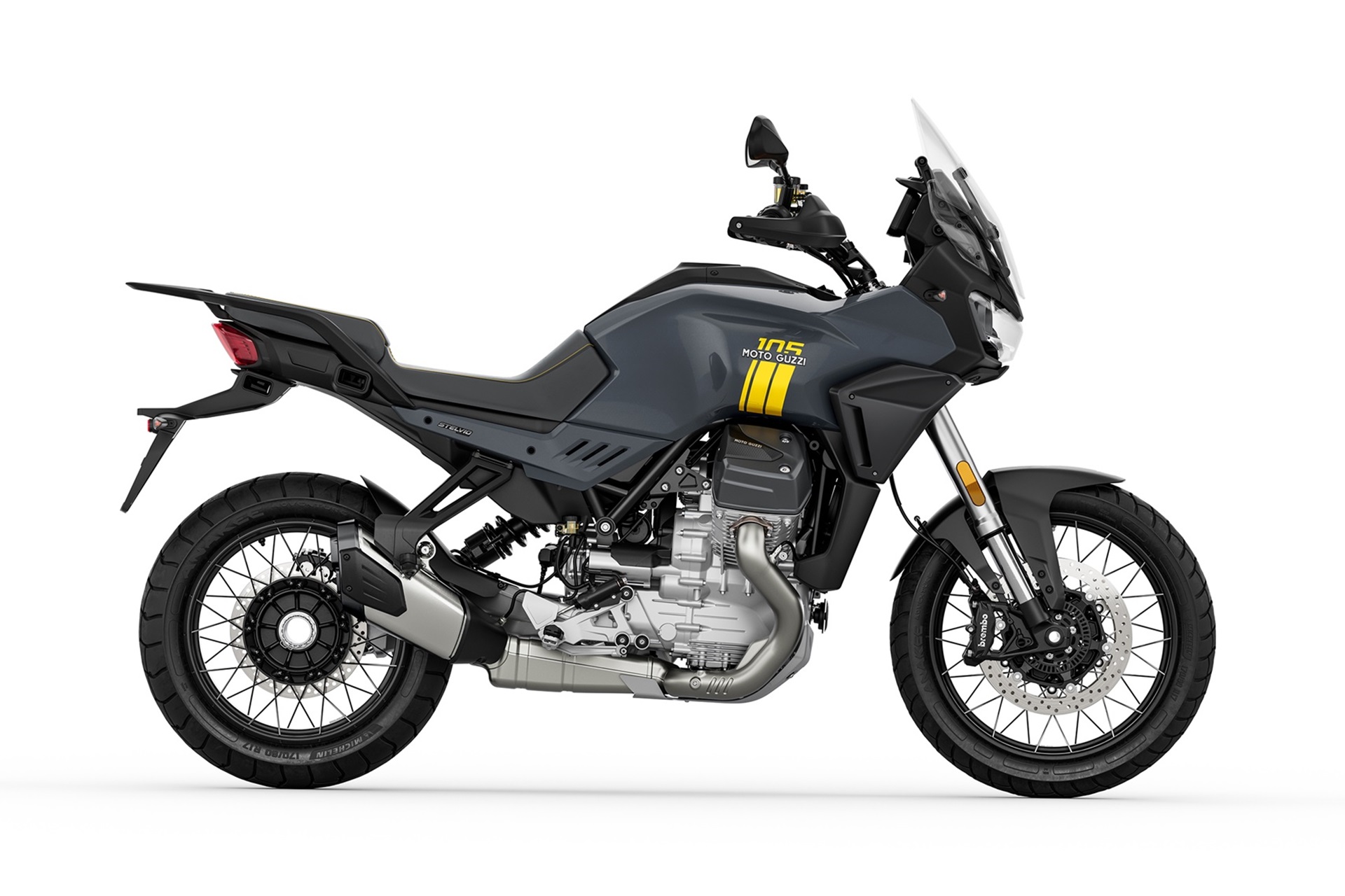 Moto Guzzi celebra su 105º Aniversario con una edición muy especial en honor a su nueva sede en Mandello del Lario