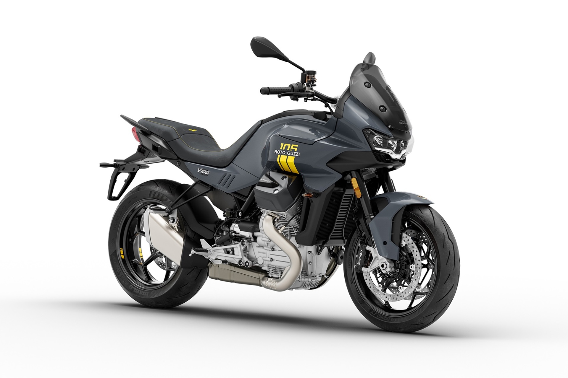 Moto Guzzi celebra su 105º Aniversario con una edición muy especial en honor a su nueva sede en Mandello del Lario