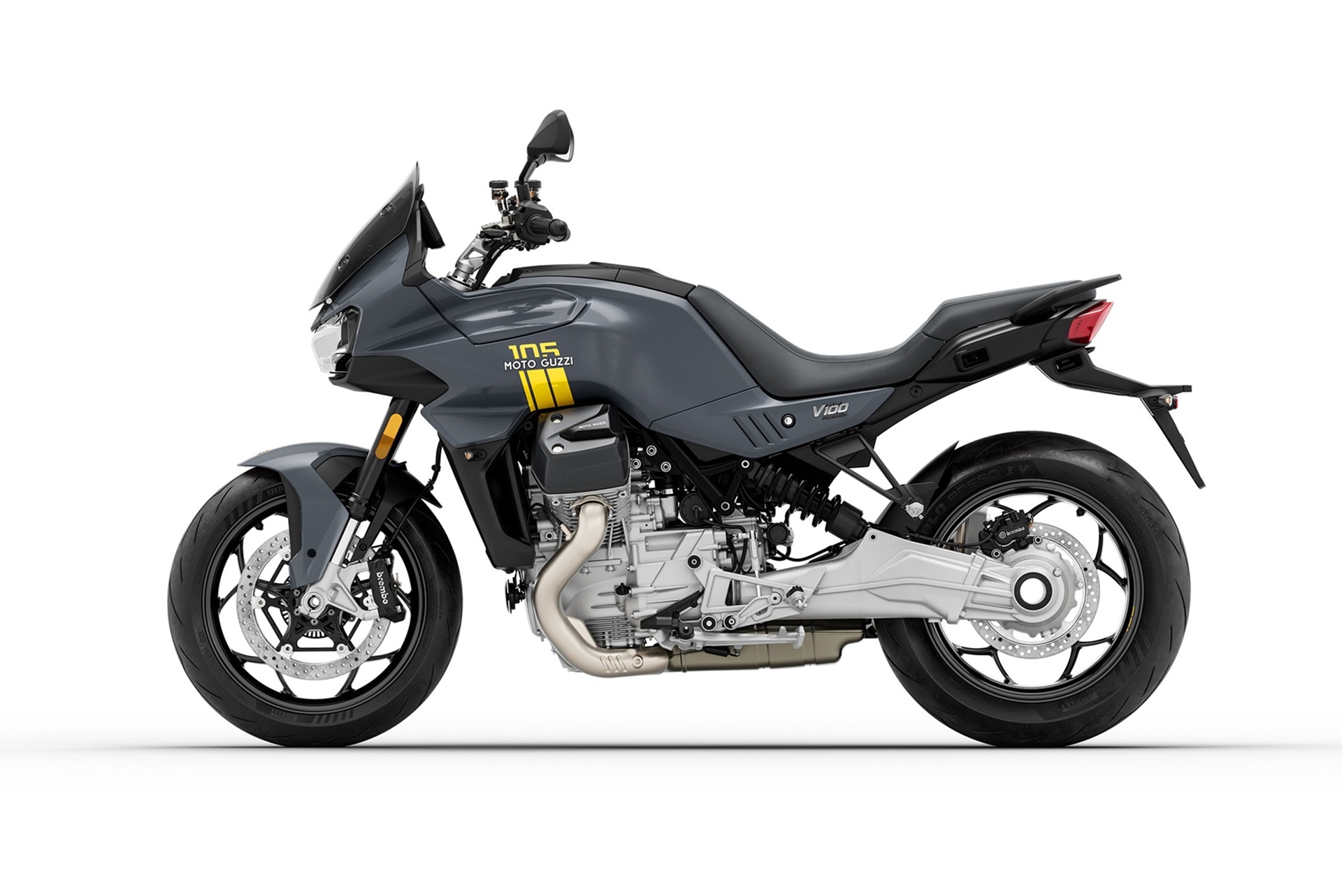 Moto Guzzi celebra su 105º Aniversario con una edición muy especial en honor a su nueva sede en Mandello del Lario
