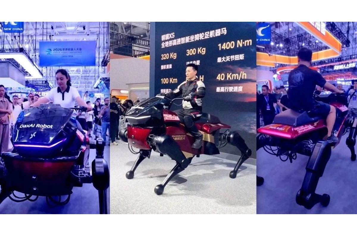 Si creías que Corleo era una excepción, atento al nuevo DaxAI Qiji, el “equino robótico made in China”