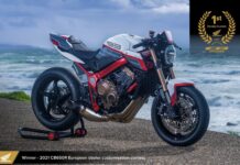 “Mugen”, la agresiva reinterpretación portuguesa de la CB750 Hornet, se proclama vencedora en la 7ª edición de Honda Customs