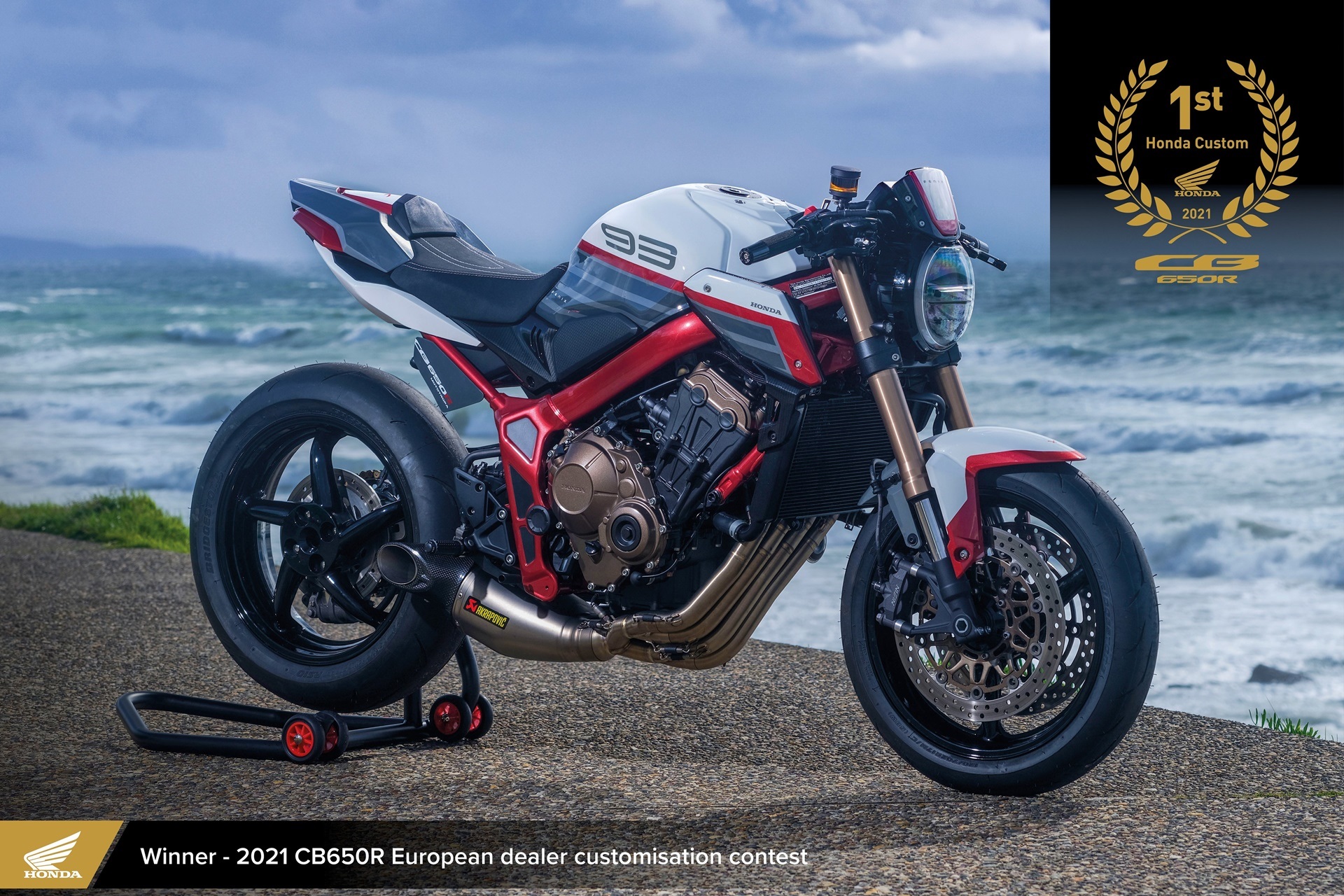 “Mugen”, la agresiva reinterpretación portuguesa de la CB750 Hornet, se proclama vencedora en la 7ª edición de Honda Customs