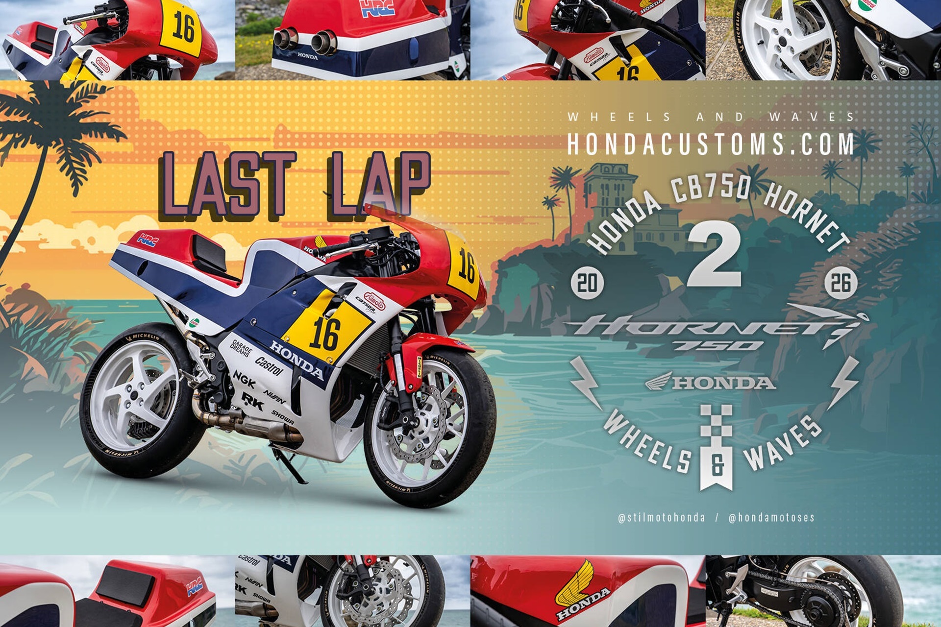 “Mugen”, la agresiva reinterpretación portuguesa de la CB750 Hornet, se proclama vencedora en la 7ª edición de Honda Customs