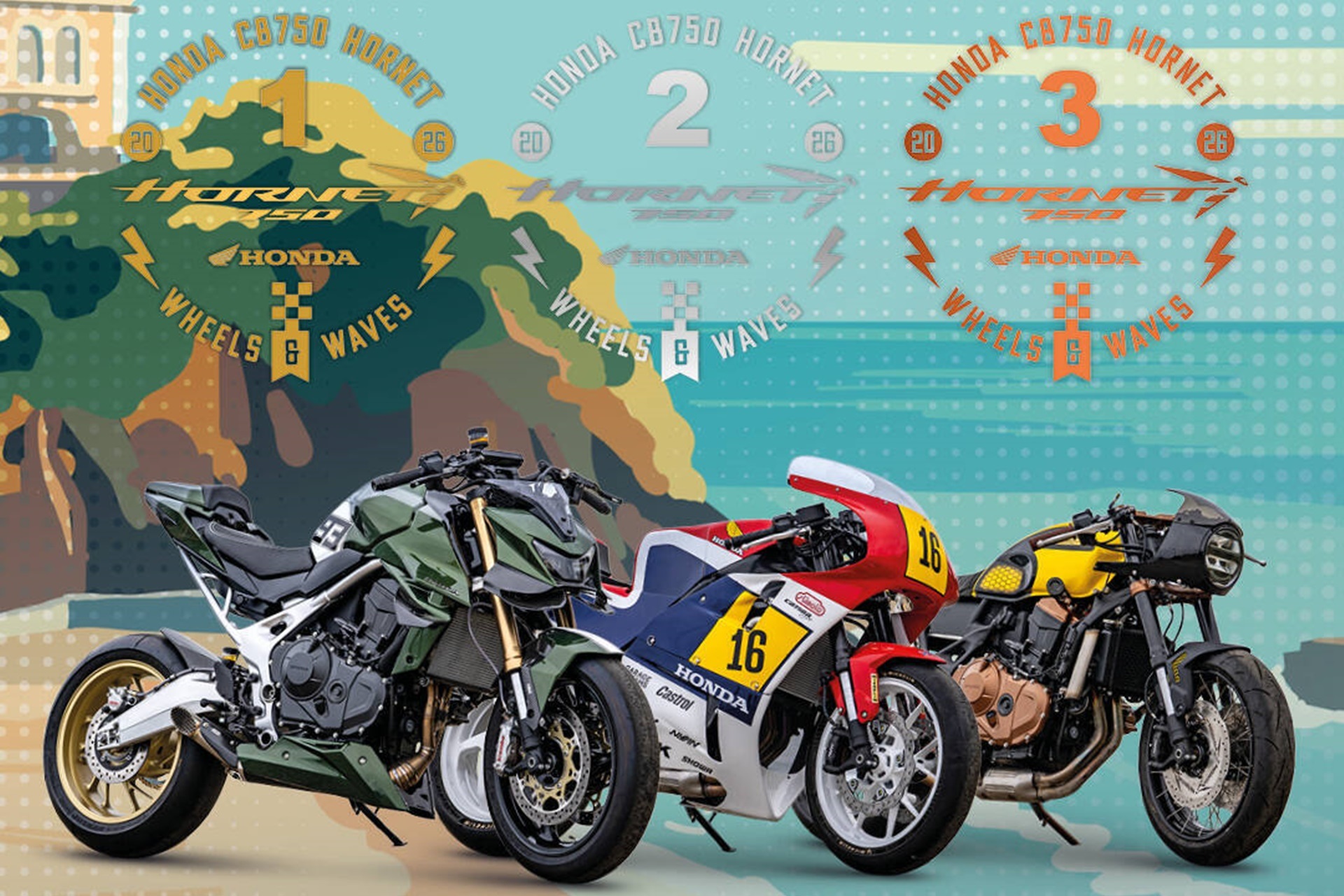 “Mugen”, la agresiva reinterpretación portuguesa de la CB750 Hornet, se proclama vencedora en la 7ª edición de Honda Customs