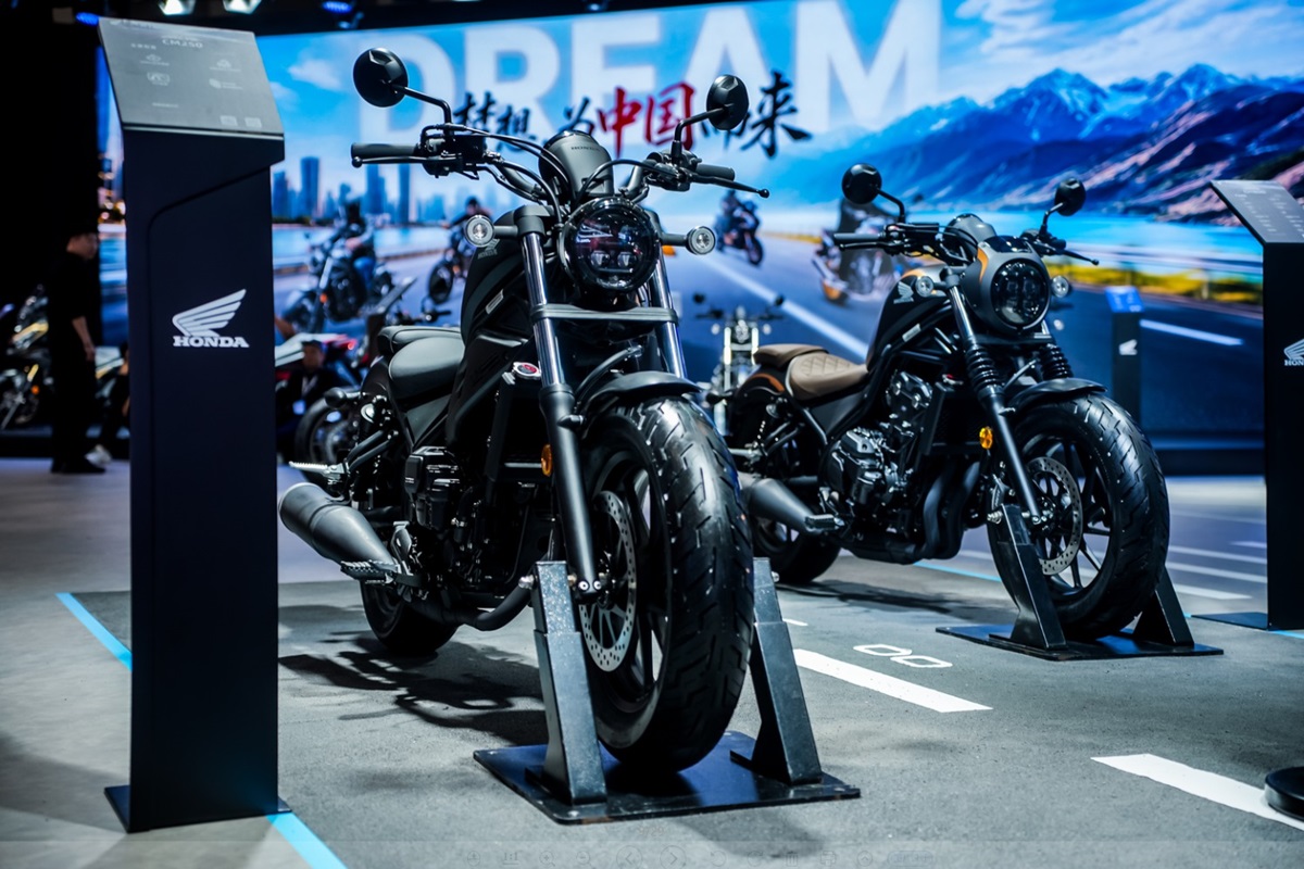 La gama Honda Rebel ahora con navegación de serie