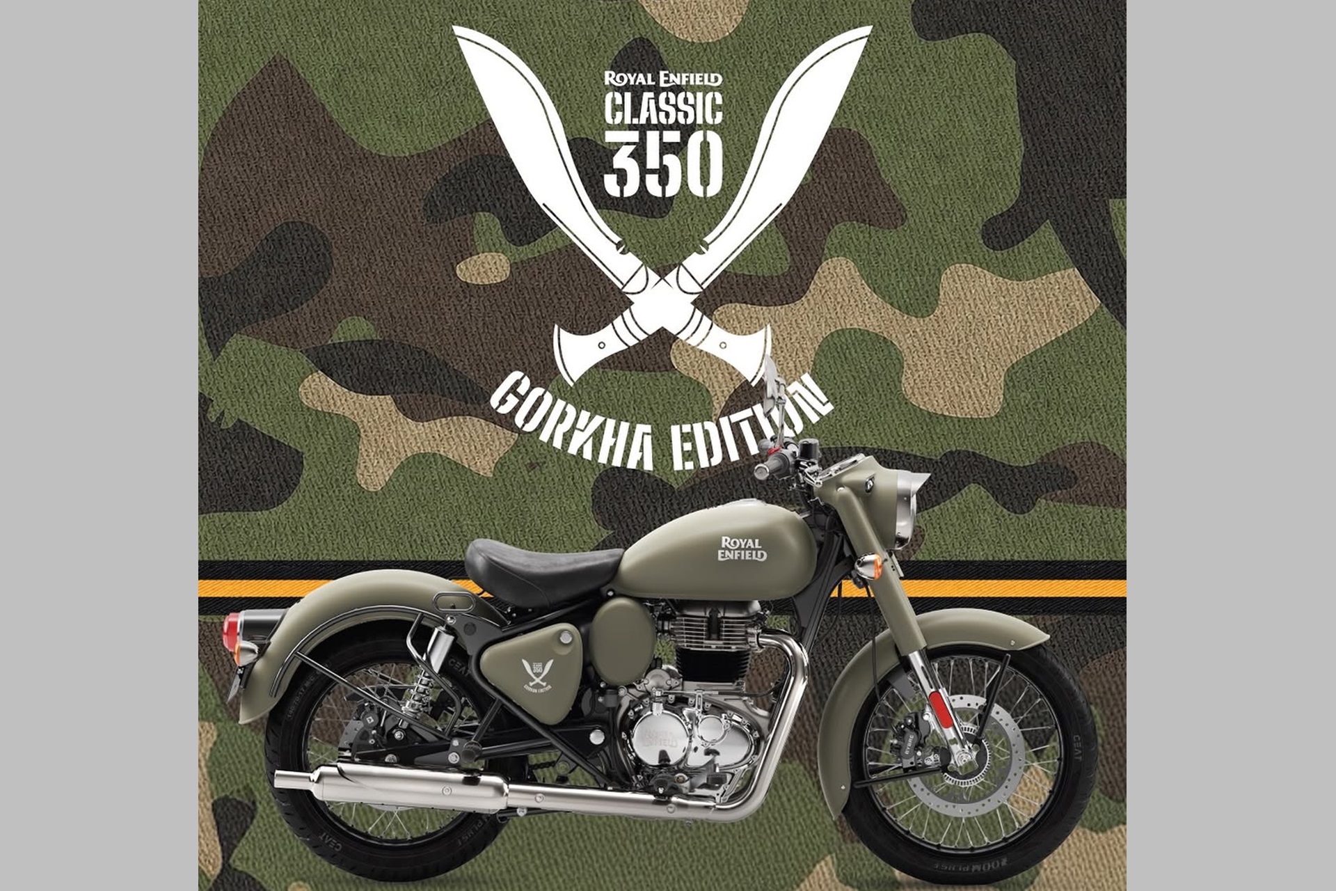 Royal Enfield Classic 350 Gorkha Edition: “Un homenaje a generaciones de valentía, disciplina y resistencia”